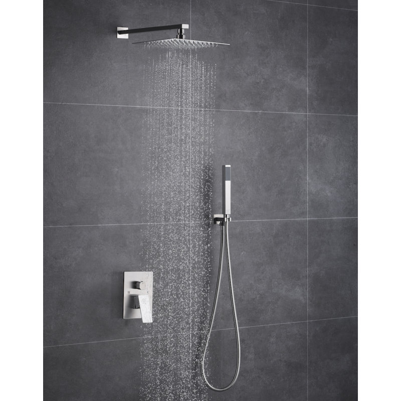 Wonderland America Bathroom Rain Volume Control Complete Shower System